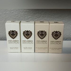 NEW Dolce&Gabbana Devotion Dabber Perfumes, set of 4